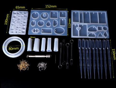 Epoxy Resin Jewellery Materials Kit Combo