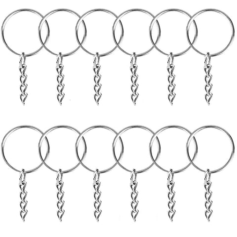 Key Chain Accessories - Keyring Keychain Key Holder Rings for Crafts
