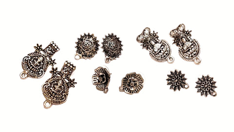 Antique Silver Studs Combo -Combo 2