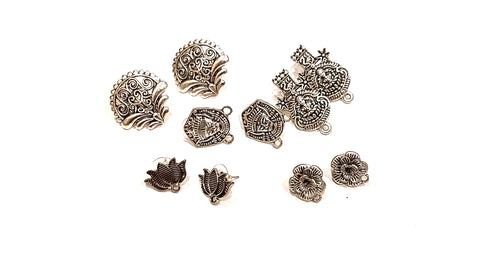 Antique Silver Studs Combo -Combo 3