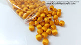 Yellow Silk Beads