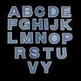 4 inch Alphabet molds