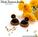 Royal Jhumka 2 - Khushi Handmade Jewellery
