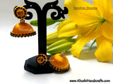 Sunshine Jhumka - Khushi Handmade Jewellery