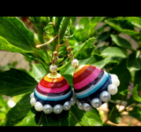 Multicolored jhumka - Khushi Handmade Jewellery