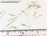 Fish Ear Hooks( Pack of 100 pairs) in Gold and Silver-Bulk - Khushi Handmade Jewellery