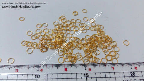 Jump Rings Gold and Silver-Bulk-150 grams