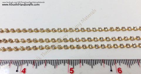 Stone Chain.Sold as a pack of 5 meters!