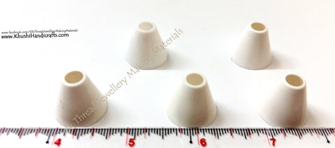 Cone shaped Jhumkas Bases 1.Sold as 10 pairs pack!