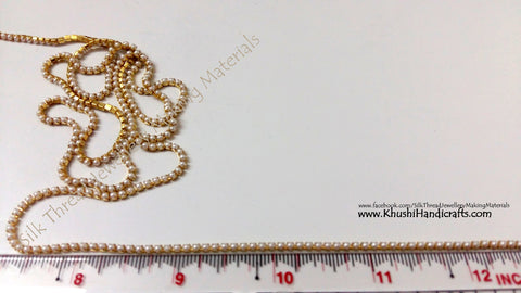 Pearl Chain Small.Sold as a pack of 5 meters!