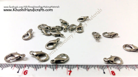 Lobster Clasps in Silver.Sold per piece! T13