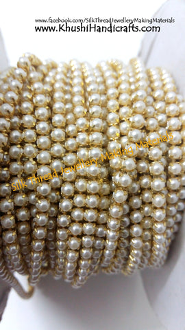 Pearl Chain Small/Medium/Large -Full Roll