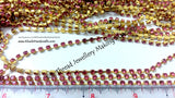 Pink Stone chain Jewellery Material