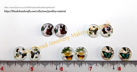 12mm Butterfly cabochon Combos