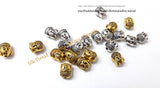 Buddha Spacer Beads in Antique Gold/Silver