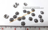 Buy Antique  Silver Bead Caps online in India - Jewelry Materials!