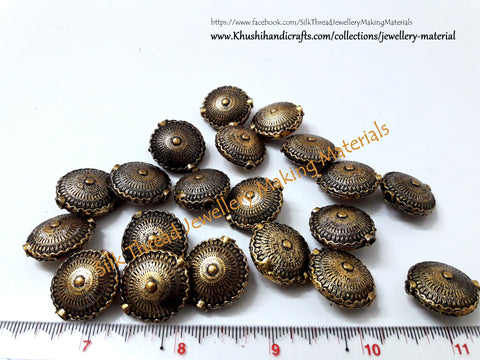 Antique Finish Round Beads 20mm  -GB3