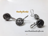 German Silver Durga Nose pins/rings