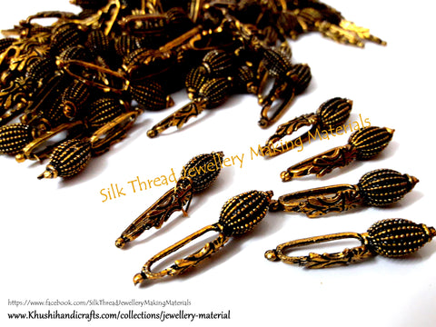 Kolhapuri Beads Antique Gold Pattern 15.Sold Per piece!