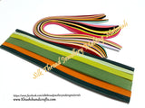 Multi color Quilling strips 5mm Combo 13-Detash Sale