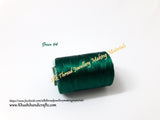 Double Bell Silk Thread -Dark Green