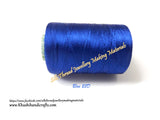 Blue Double bell silk thread for sale
