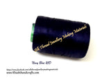 Navy Blue Silk Thread