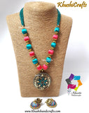 Tibetan Pendant Necklace set