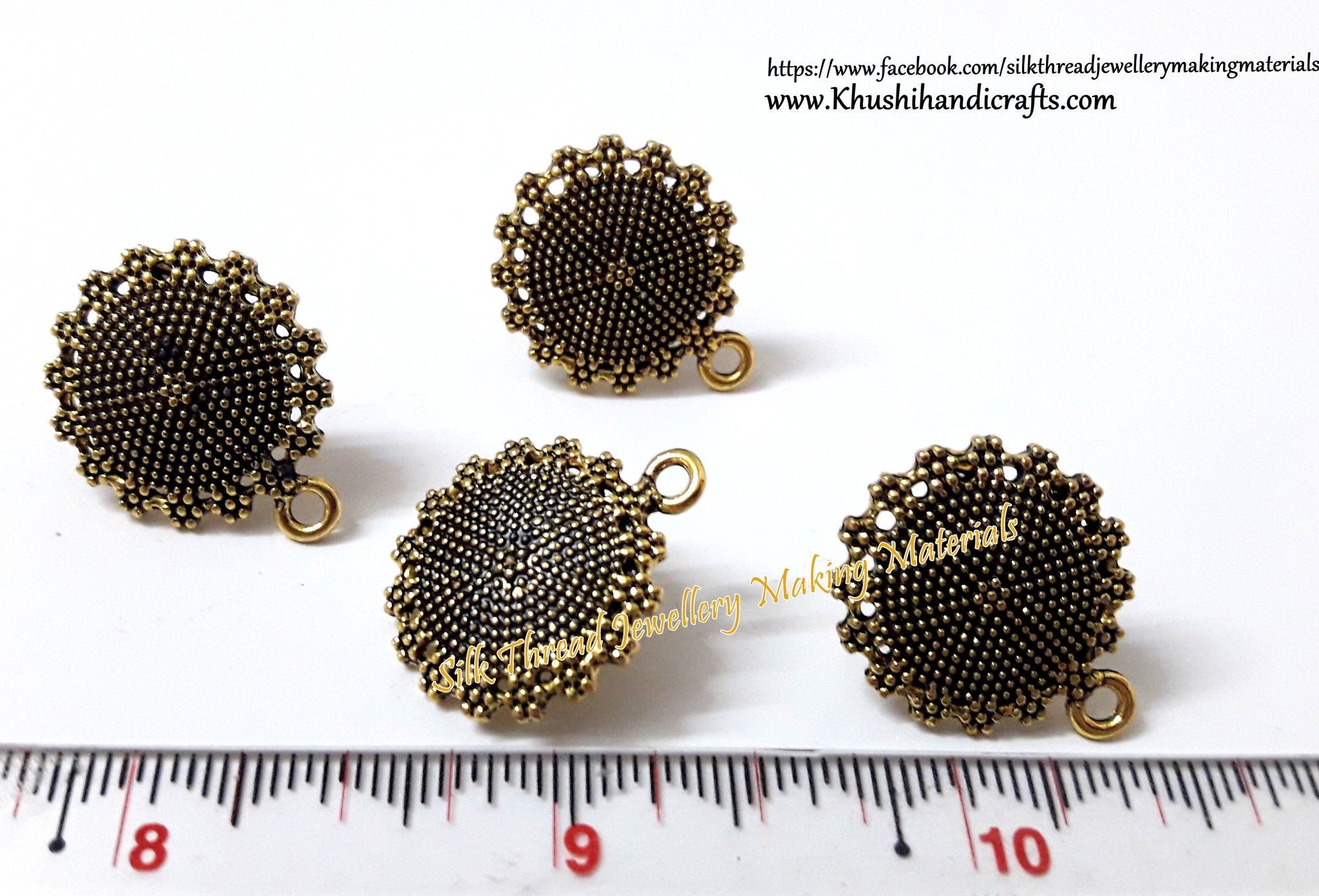 Antique studs for Jewelry Making