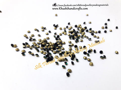 Dark Green Rhinestone/ Rhinestones 2mm