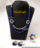 Blue Silk Thread Jewellery