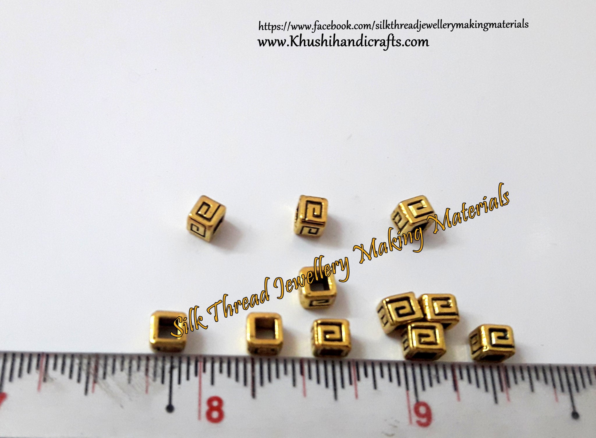 Square Spacer Beads