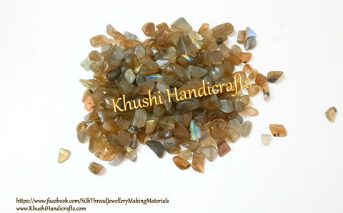 Natural Labradorite Geode Gemstone Quartz chips / Healing crystals for Resin crafts-200 grams