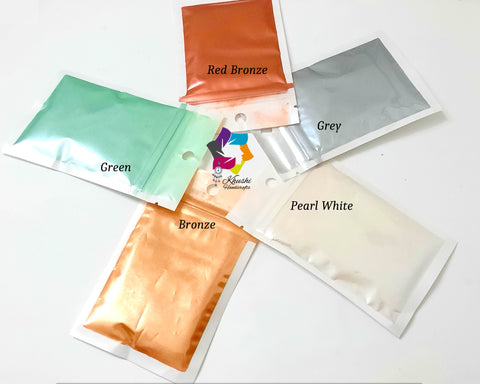 100 grams Mica Pearl Pigment Powder For Resin Jewellery Crafts, Candle and Soap making