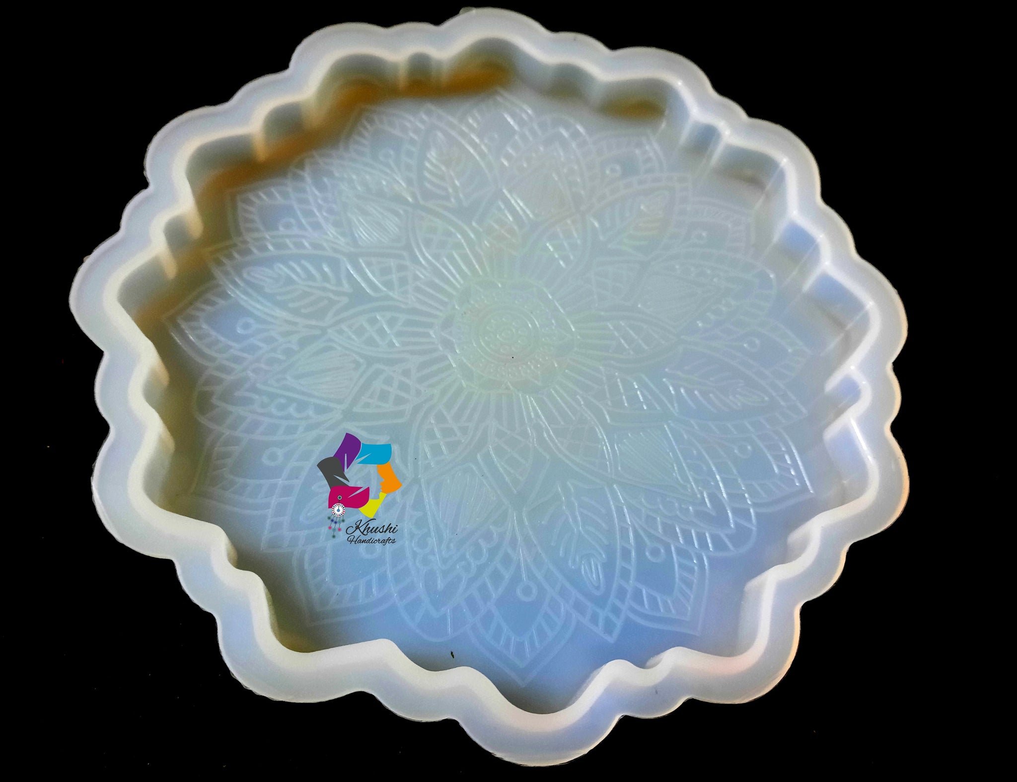 Mandala Silicone mold coasters