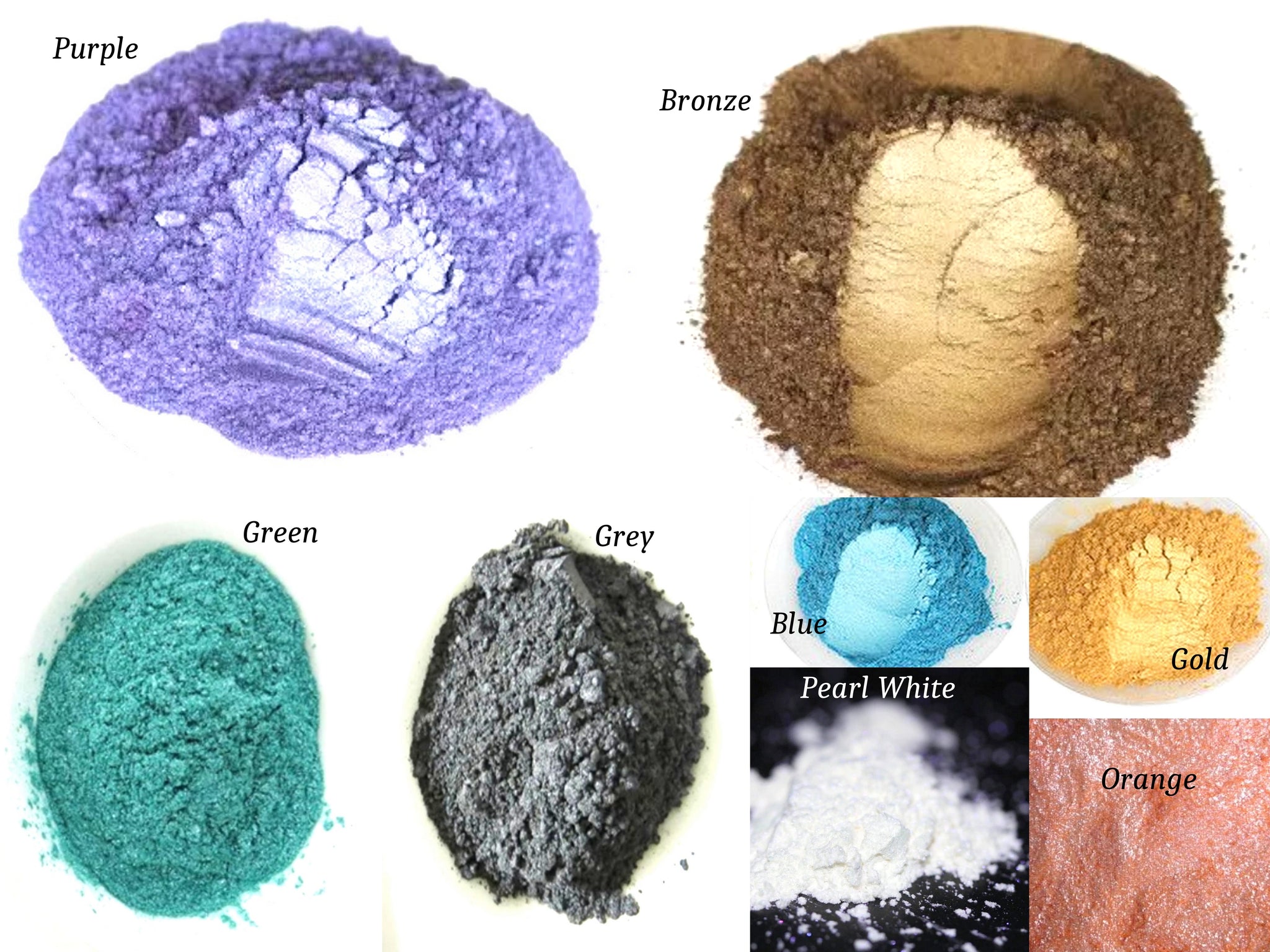 Pearl Mica powders for resin arts