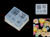 Mini Size Christmas Gift Box Silicone Resin Molds Moulds