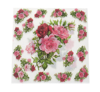 Decoupage Napkin- Roses pattern