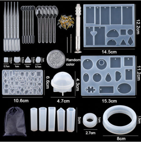 Epoxy Resin Jewellery Materials Kit Combo 2