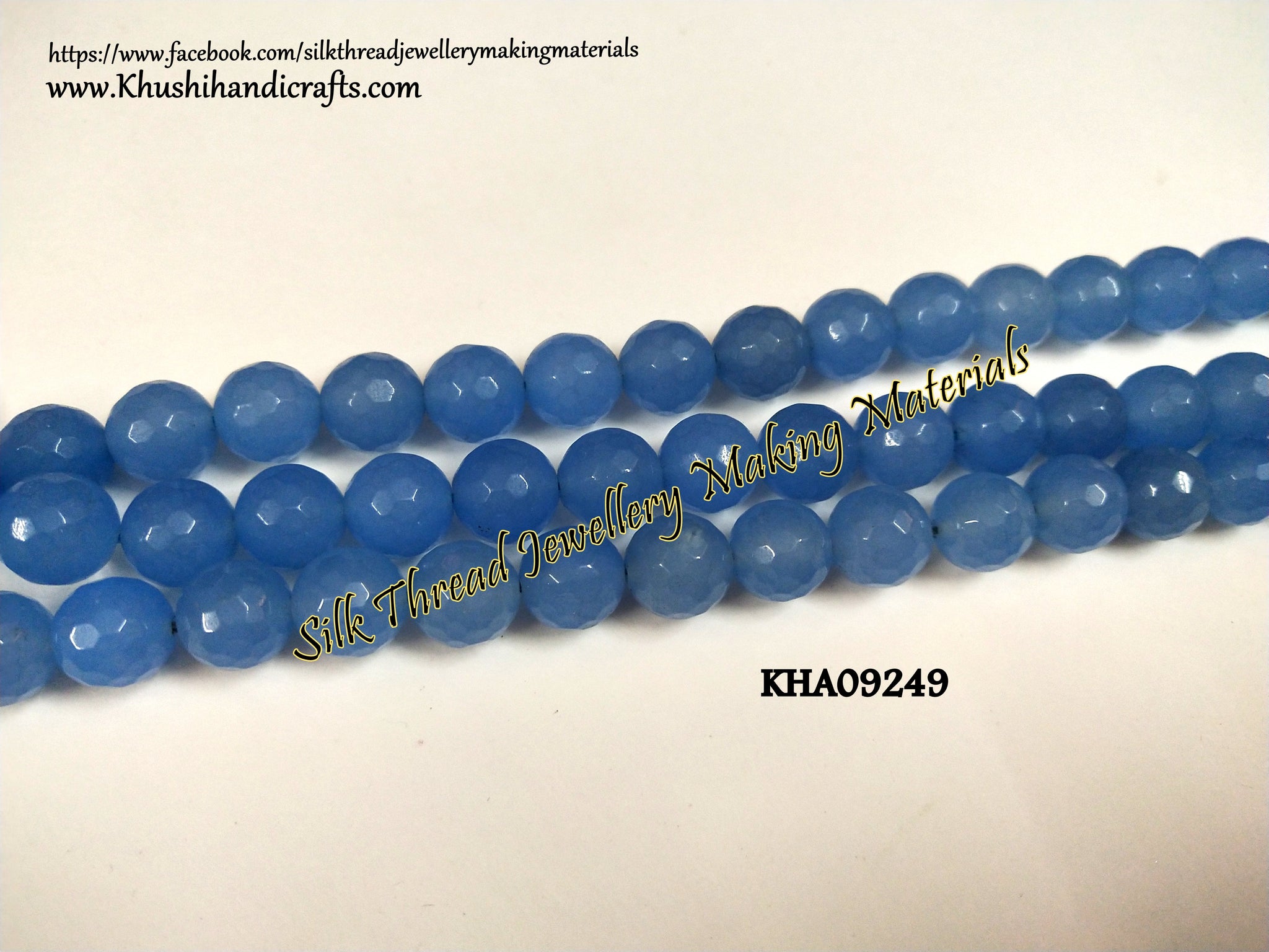 Blue semiprecious stones