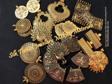 Golden Oxidised Pendants Jewellery making materials