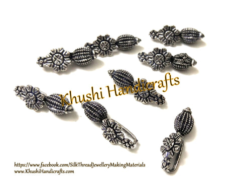 Kolhapuri Beads Antique Silver Pattern 34.Sold Per piece!