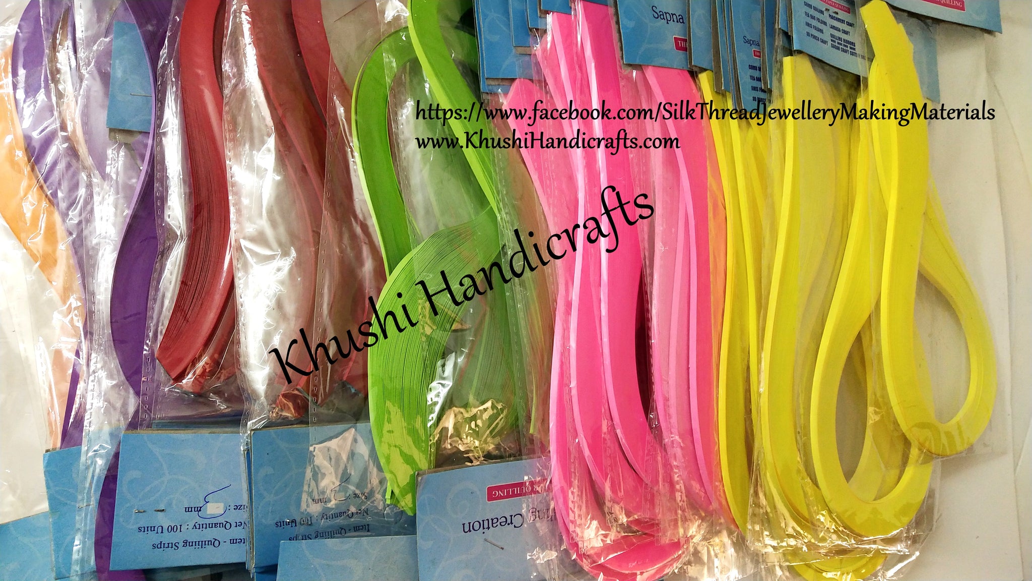 Quilling strops 3mm