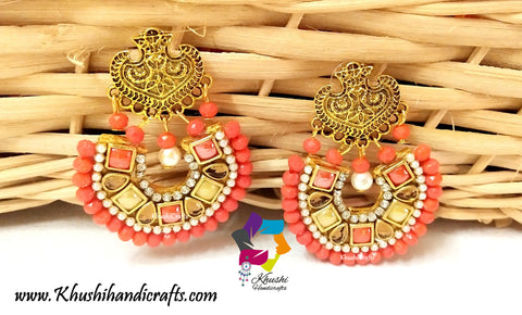 silk thread earrings | Silk thread earrings designs, Thread bangles design,  Thread jewellery