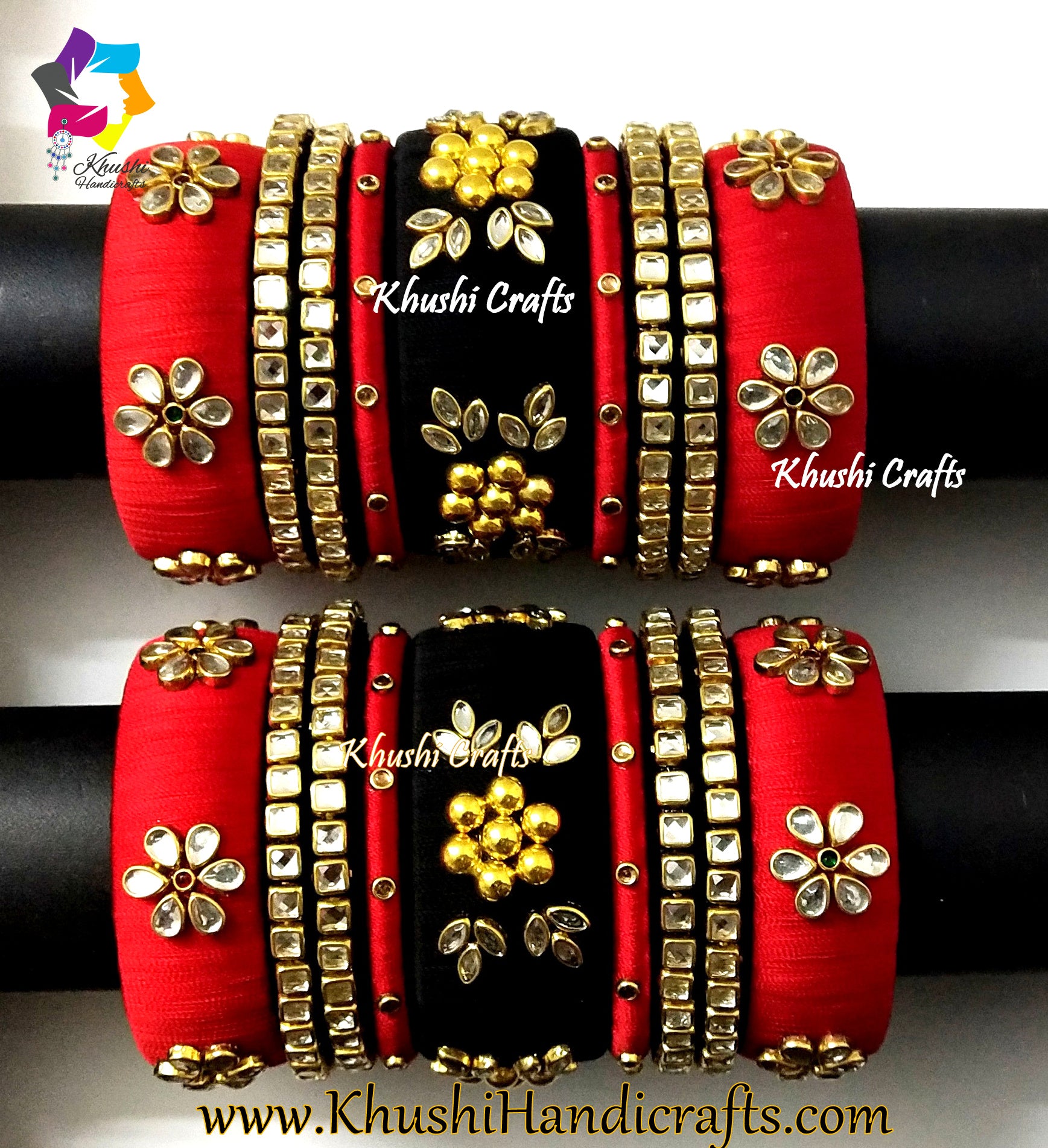 Silk Thread Jewellery - Silk Thread Bangle Kada /Silk Thread /Raw Silk ...