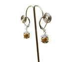 Shell pearl danglers - Khushi Handmade Jewellery