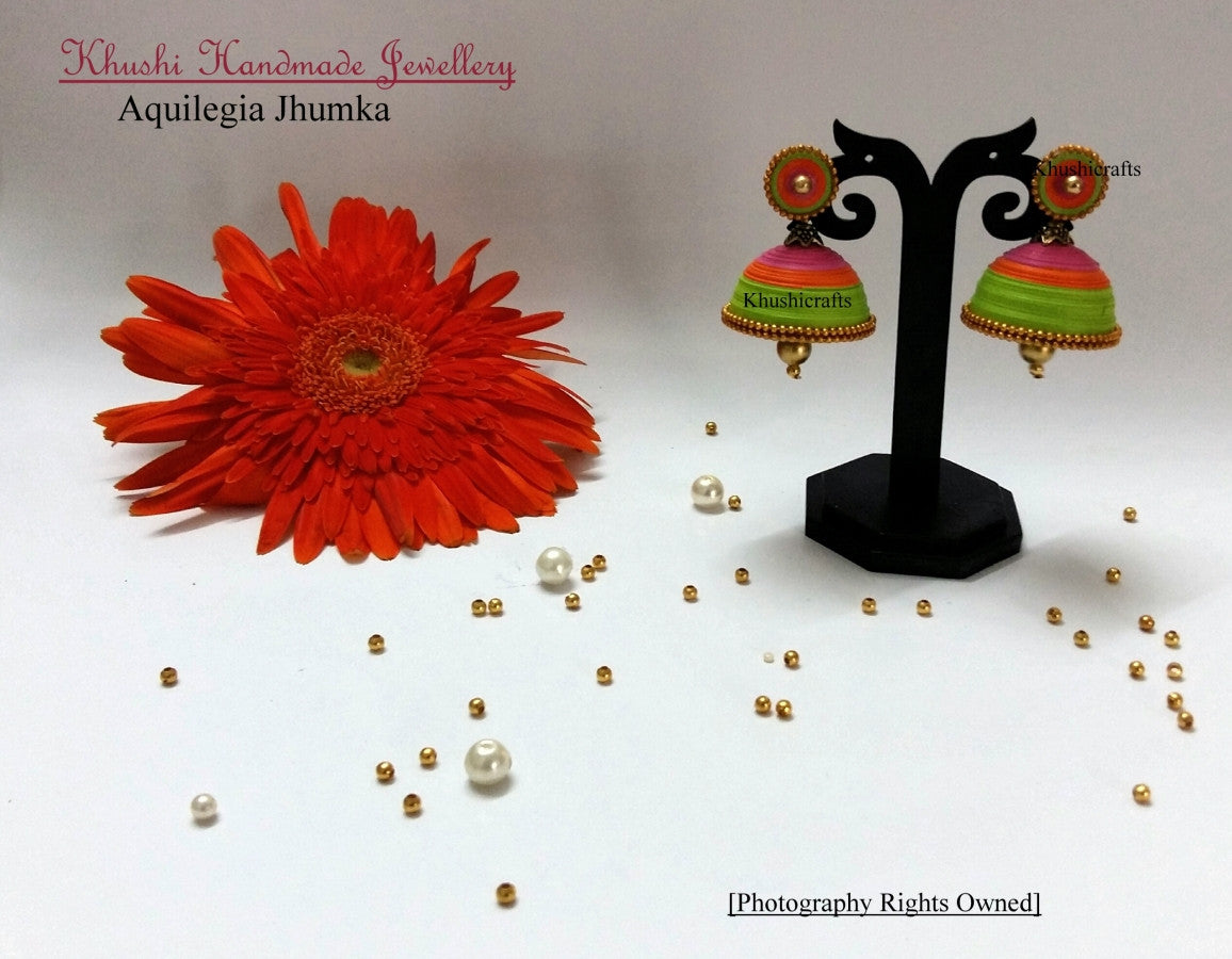 Quilling Quilled Jhumka