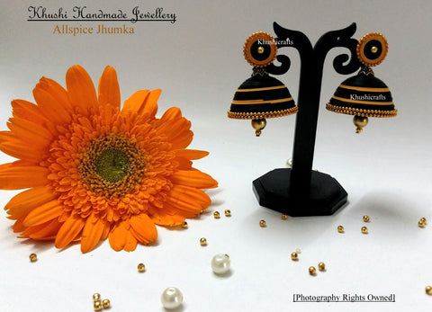 AllSpice Quilled Jhumka