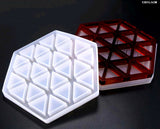 Hexagon coaster mold
