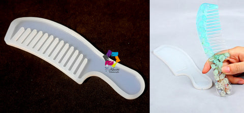 Comb Silicone Mold (13.5*3.5 cm) For Resin Crafts
